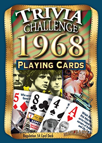 Flickback 1968 Trivia Playing Cards miniatura 2