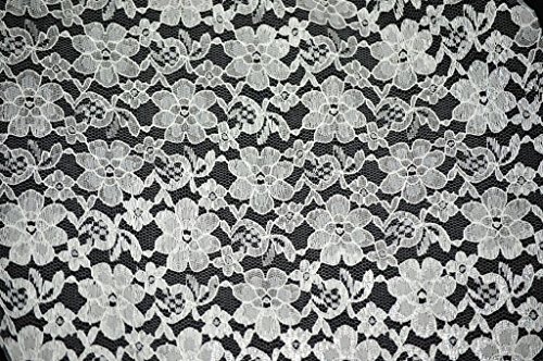Lace Floral Rachelle Fabric 60