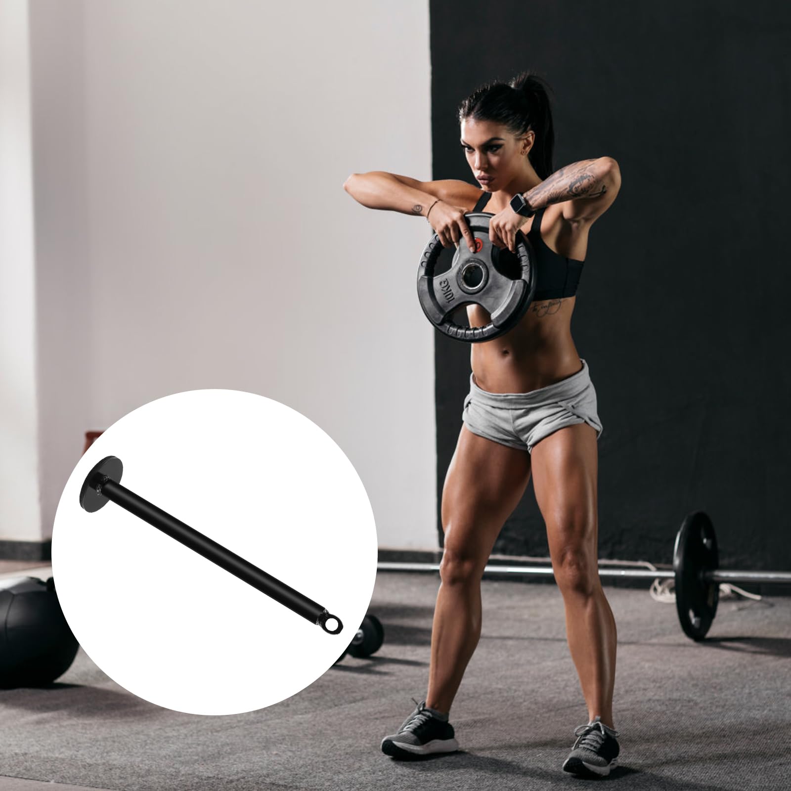 Szpilka do ładowania obciążeń hantelowych, Loading Pin, szpilka do ładowania płyt wagowych fitness, Weight Stack Pin, Ø20 x 320 mm, wytrzymałość 100kg, akcesoria fitness do wyciągu linowego dla