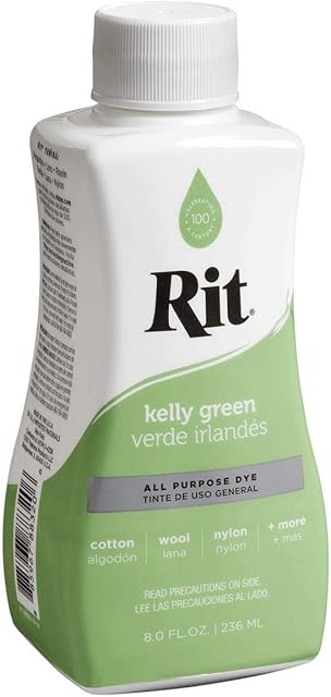 Rit Dye Rit All Purpose Liquid Dye 236ml, Kelly Green