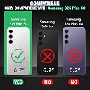 TheGiftKart Ultra-Hybrid Crystal Clear Back Case Cover for Samsung Galaxy S25 Plus 5G | Shockproof Design | Hard Back Cover Case for Samsung Galaxy S25 Plus 5G (PC & TPU, Transparent) gallery image