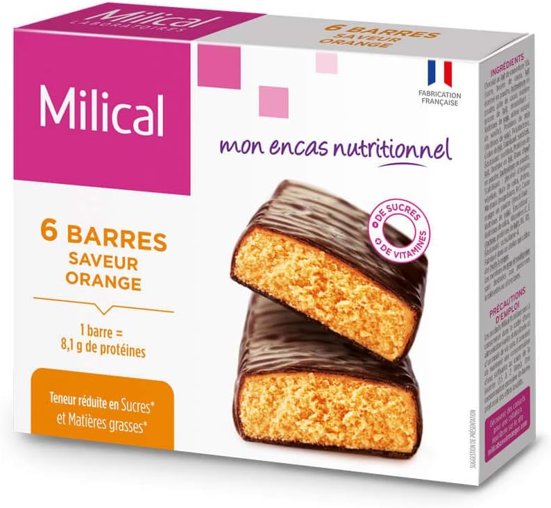 Milical6 Slimming Bars - Orange
