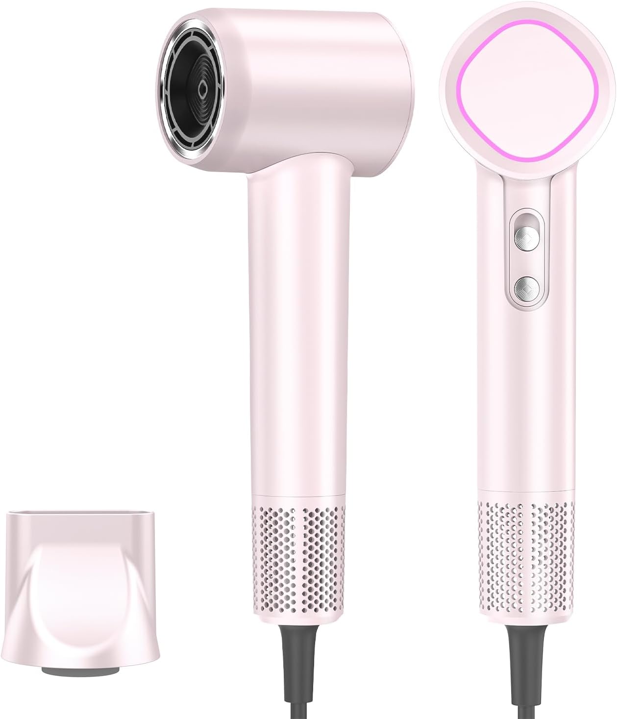 Hair Dryer Ionic, 110,000 RPM Hair Dryers for Women with Ceramic Technology Nozzle for Fast Drying, High Speed Blow Dryer 3-Speed Thermo Control Professional, Low Noise Design for Home Travel Salon