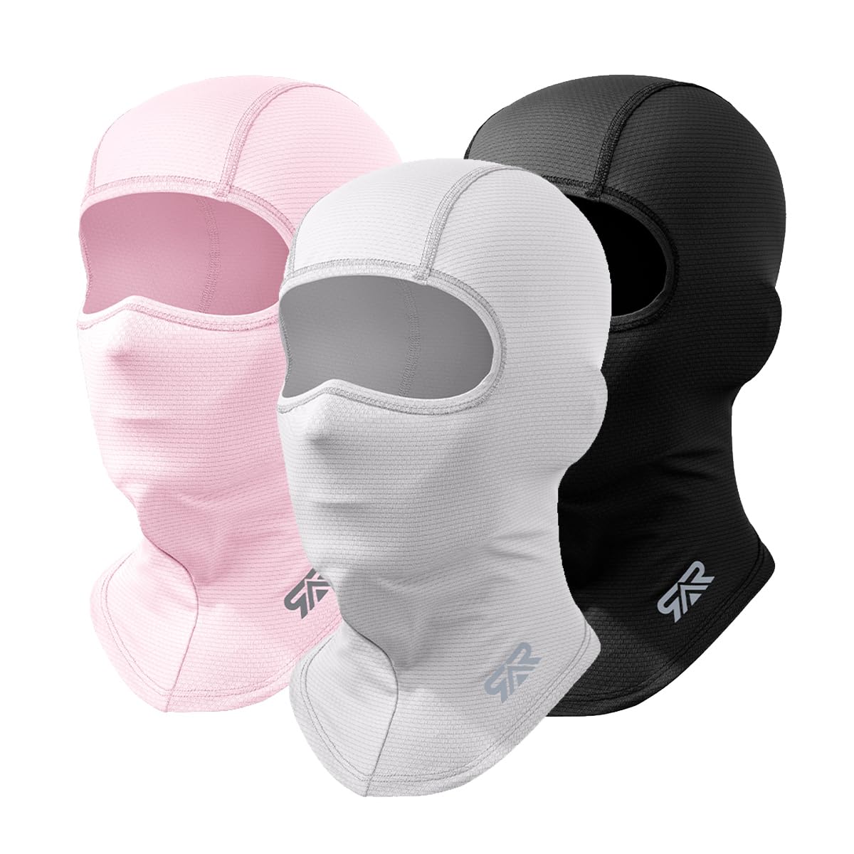 3 Pieces Balaclava Face Mask Breathable Sun Protection Motorcycle Outdoor Sport Full Face Cover for Men and Women