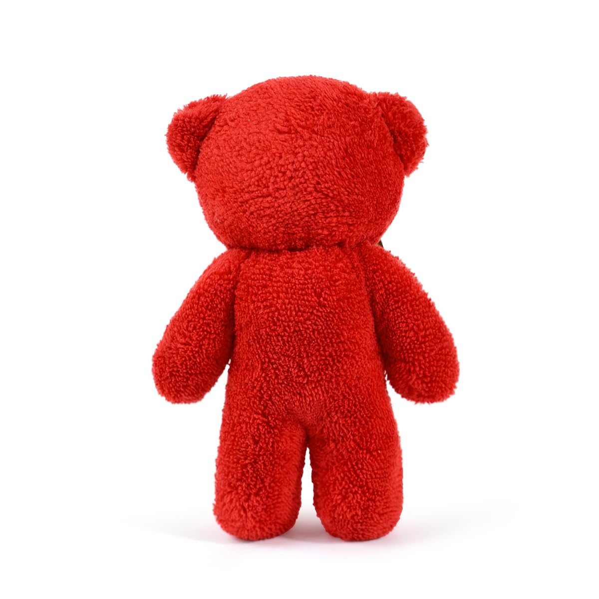 45er Set Mini Teddybären – 3 Packungen à 15 Stück – Kleine Plüschbären mit Schleife – Kuscheltiere zum Basteln, Dekorieren, Verschenken, Gastgeschenke für Hochzeit, Geburtstag, Baby Shower (Rot)