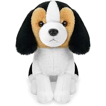 Dog Stuffed Animal Beagle Plush Toy,9" Plush Soft Puppy Stuffed Animal Reasltic Dog Shape,Cuddly Beagle Dog for Kids and Adults
