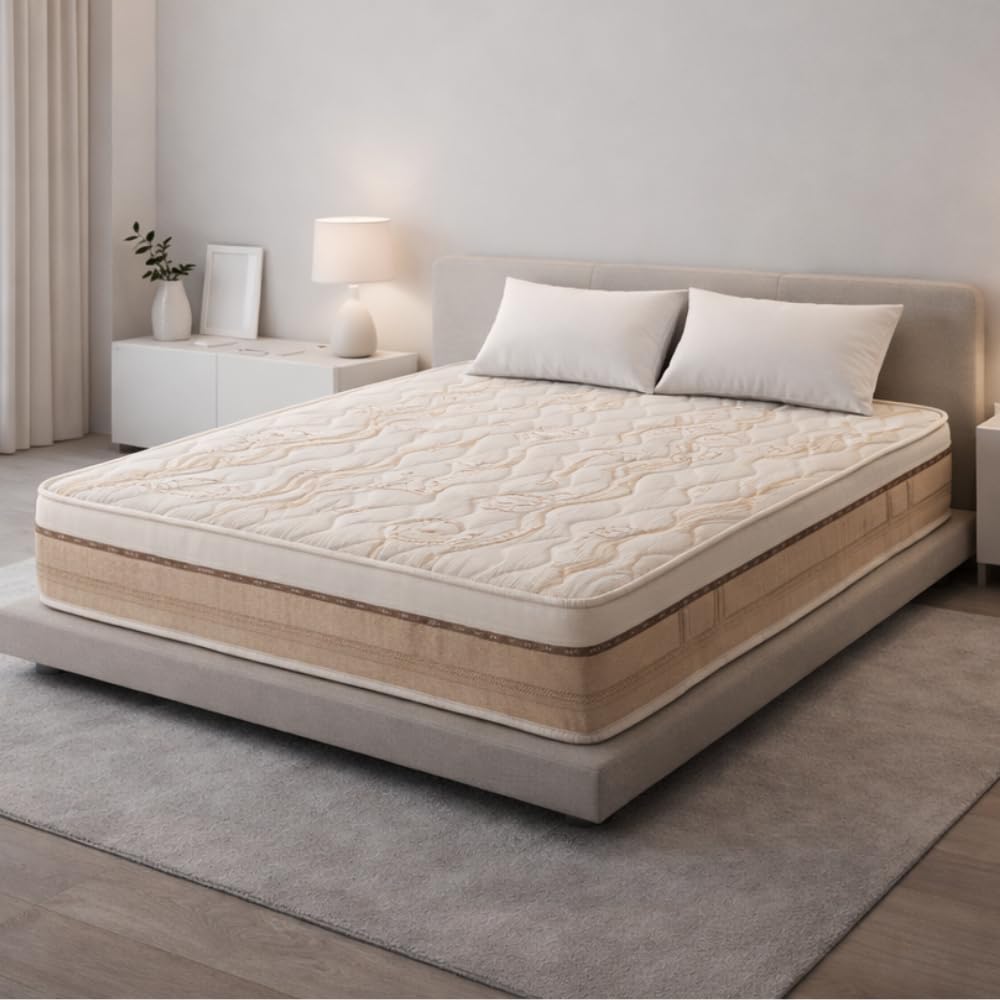 Ginflex Materasso Singolo Molle Insacchettate e Memory 90x200 H26 SFODERABILE + 1 CUSCINO OMAGGIO | Antiacaro, Anallergico | Struttura indeformabile | Memo Pocket 800 (Altezza: 26cm, 90x200)