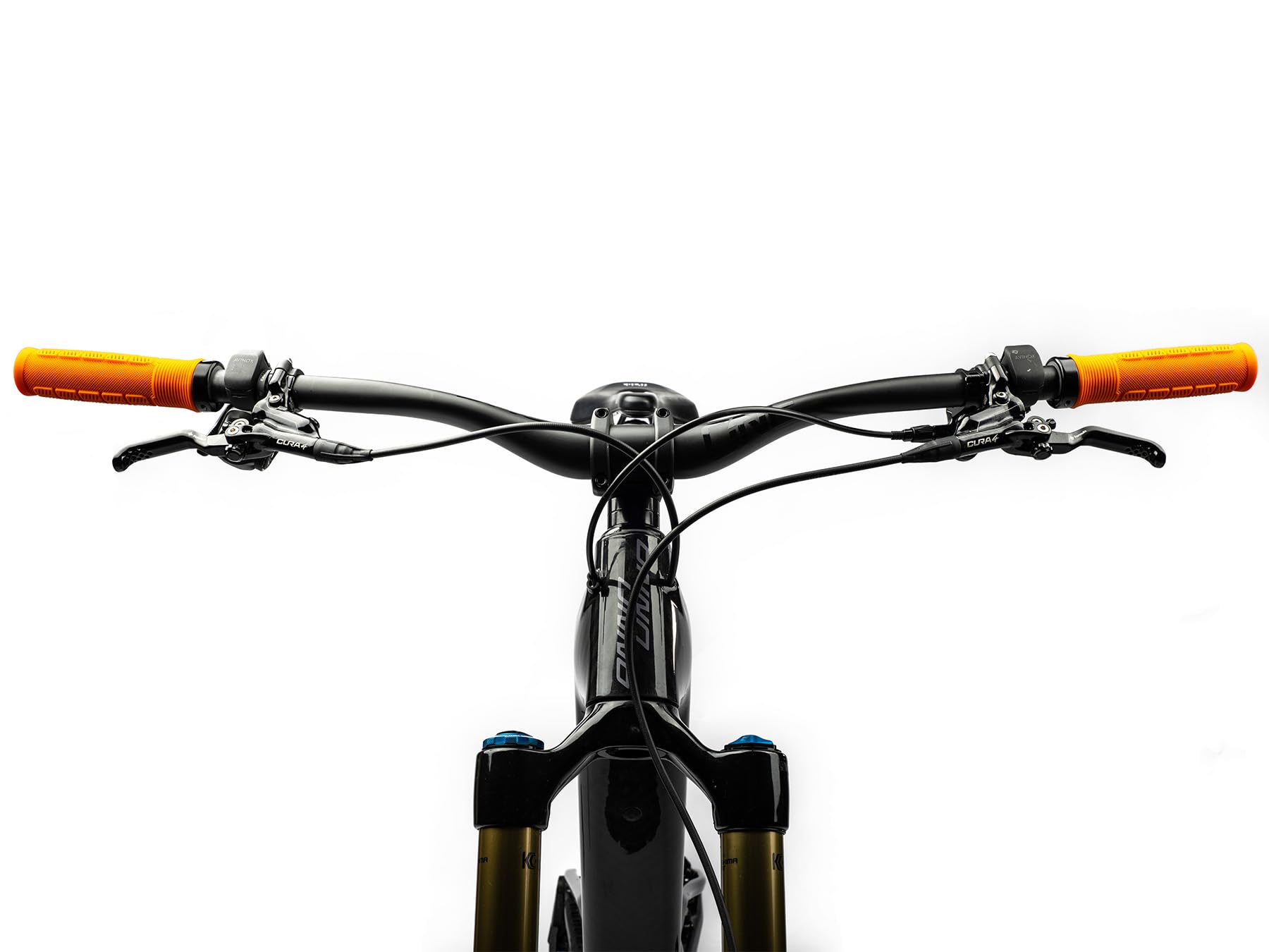 Puños MTB ergonómicos Rise con Bloqueo Interno con Textura Micro-Diamond - Ligeros para Bicicleta de montaña, Enduro, Trail