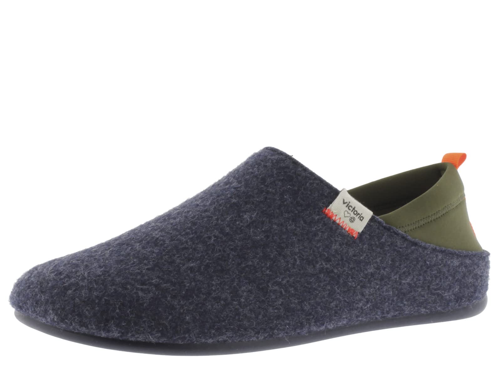 Victoria Women's Norte Fieltro Reciclado & Neopreno Slipper, Marino, 9 UK