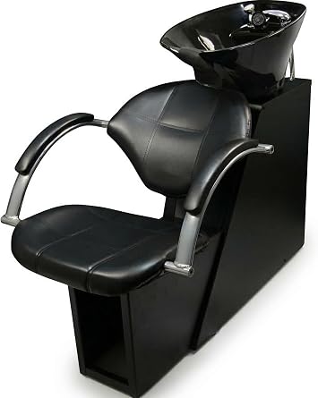 Professional Salon Shampoo Backwash Unit with Adjustable Tilt ABS Bowl, Triple Certified Vacuum Breaker, Includes 6 Microfiber Towels