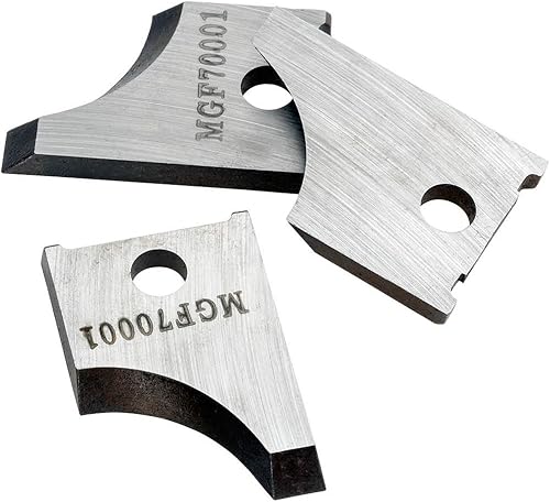 Shop Fox D4736 Cuchillos de moldeo redondeados de 1" (3 juegos)