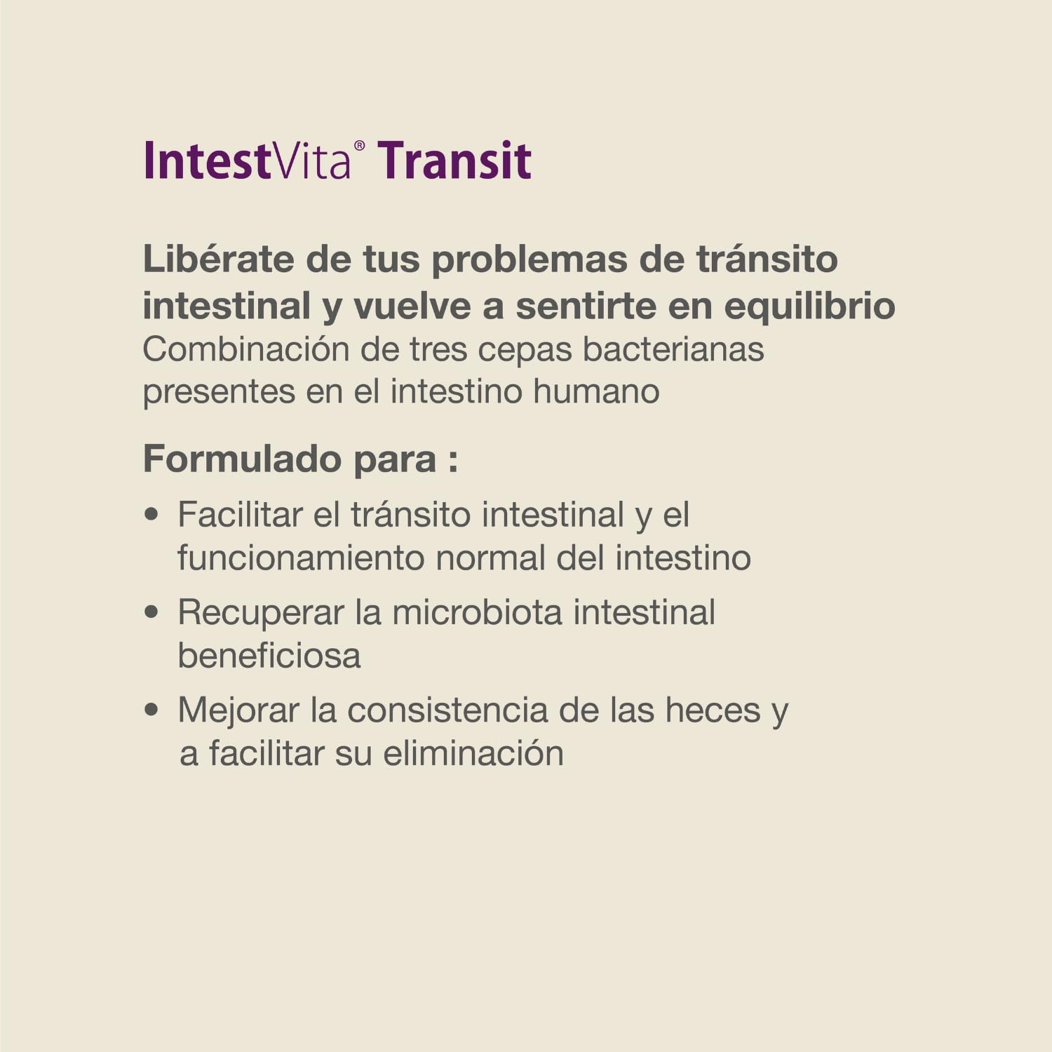 VITAE IntestVita Transit 60 cápsulas