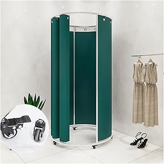 Live Room Fitting Room Dressing Room Outdoor Locker Room Tent There Is A Pulley At The Bottom Moving More Convenient As A Clothing Shop Closet / Booth Cabin Dry Toilet ( Color : C Size : 80cm) (F