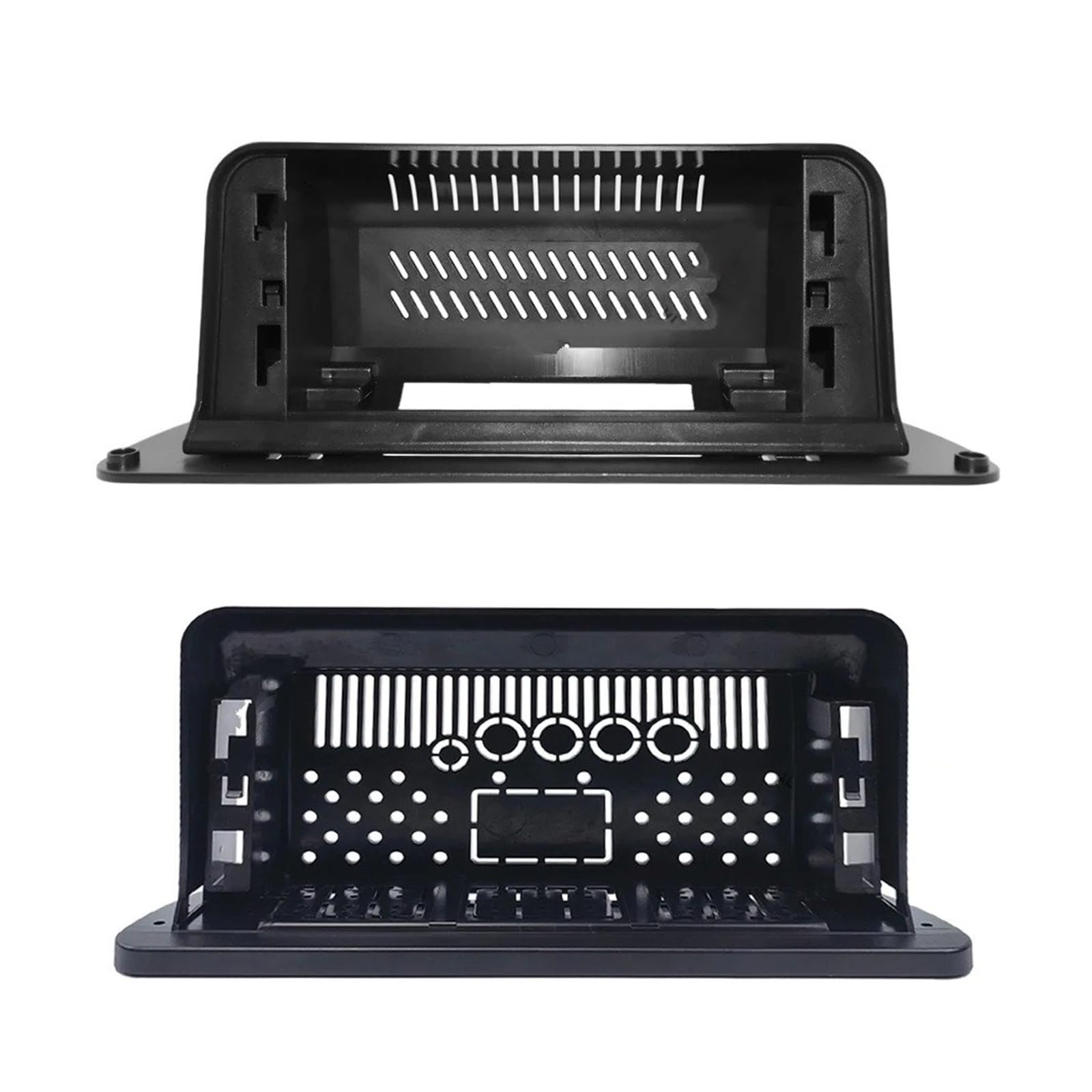 AVFORA Stereo Radio CD Panel Trim Kit Pannello Montaggio Cruscotto Radio Android Fascia Girevole Universale Tavolo 12,3 Pollici | B Mod Rotatable