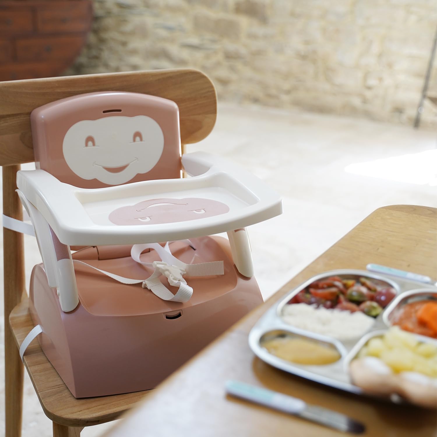 THERMOBABY Booster per sedia - rosa cipria