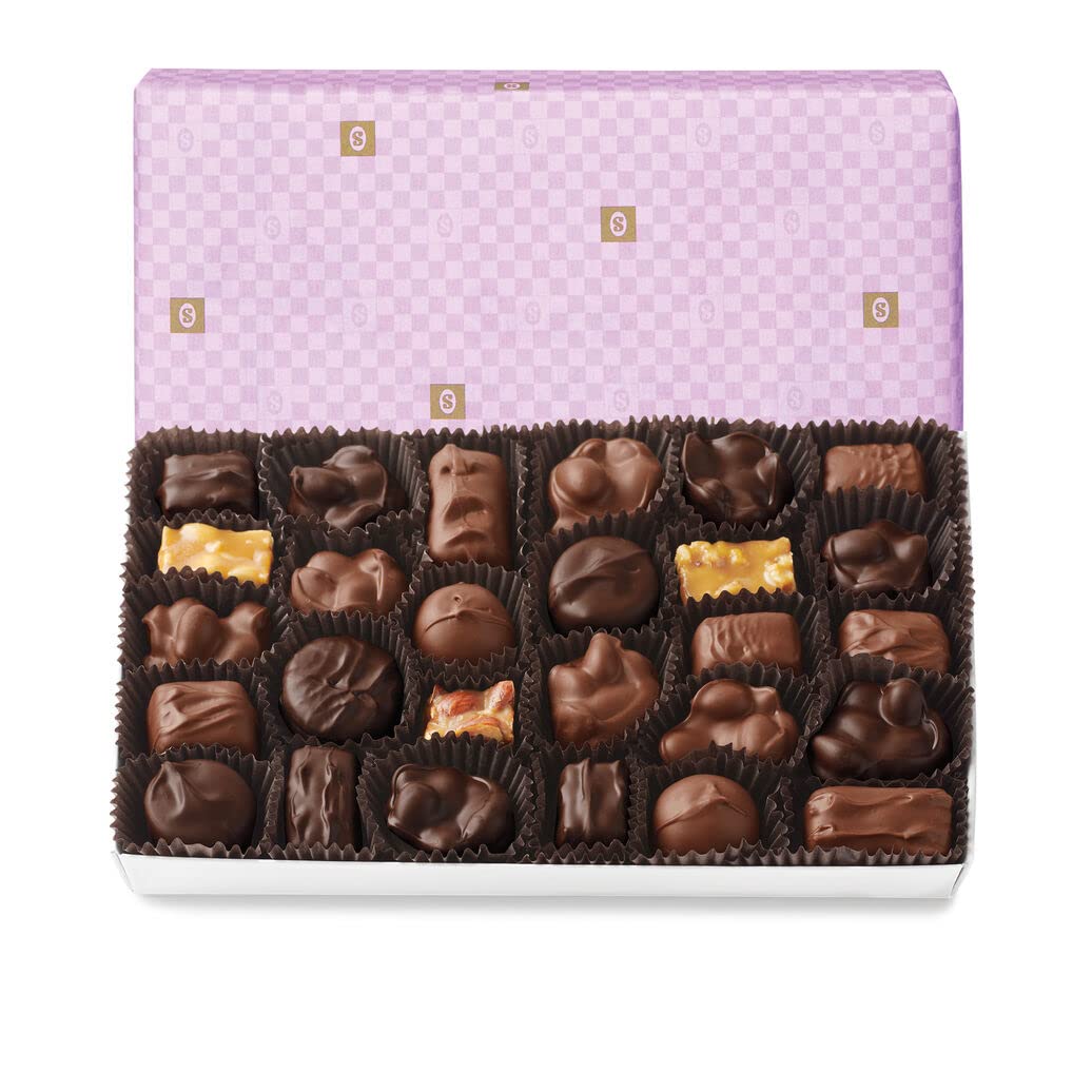 See's Candies Nuts & Chews (1 Pound (Pack of 1), Lavender Gift Wrap)