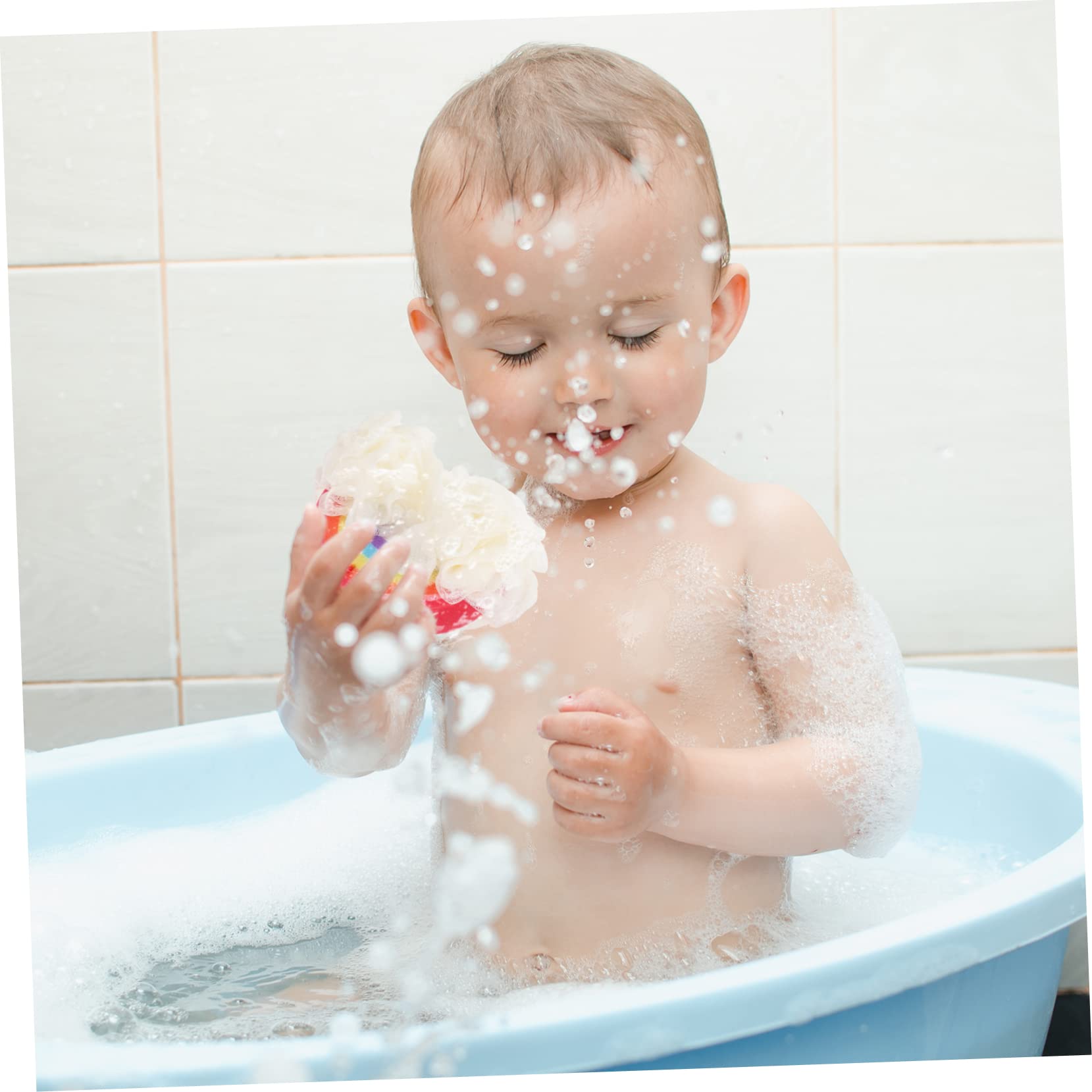 Healeved 2pezzi Esfoliante Per Doccia Scrubber e Adulti Facile Per Profonda e Schiumosa