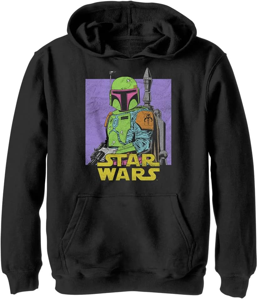 STAR WARS Boys' Neon Boba
