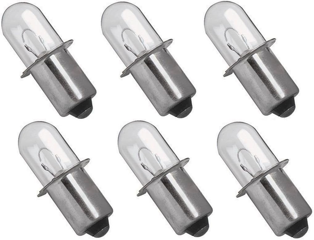 Makita 18 Volt Xenon Replacement Flashlight Bulb A-90261 6-Pack