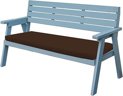 Miniatura 2 de Hruile Cojín de banco para exteriores e interiores, cojín de banco largo de jardín, cojín de muebles de patio, cojín de columpio, cojín de silla de