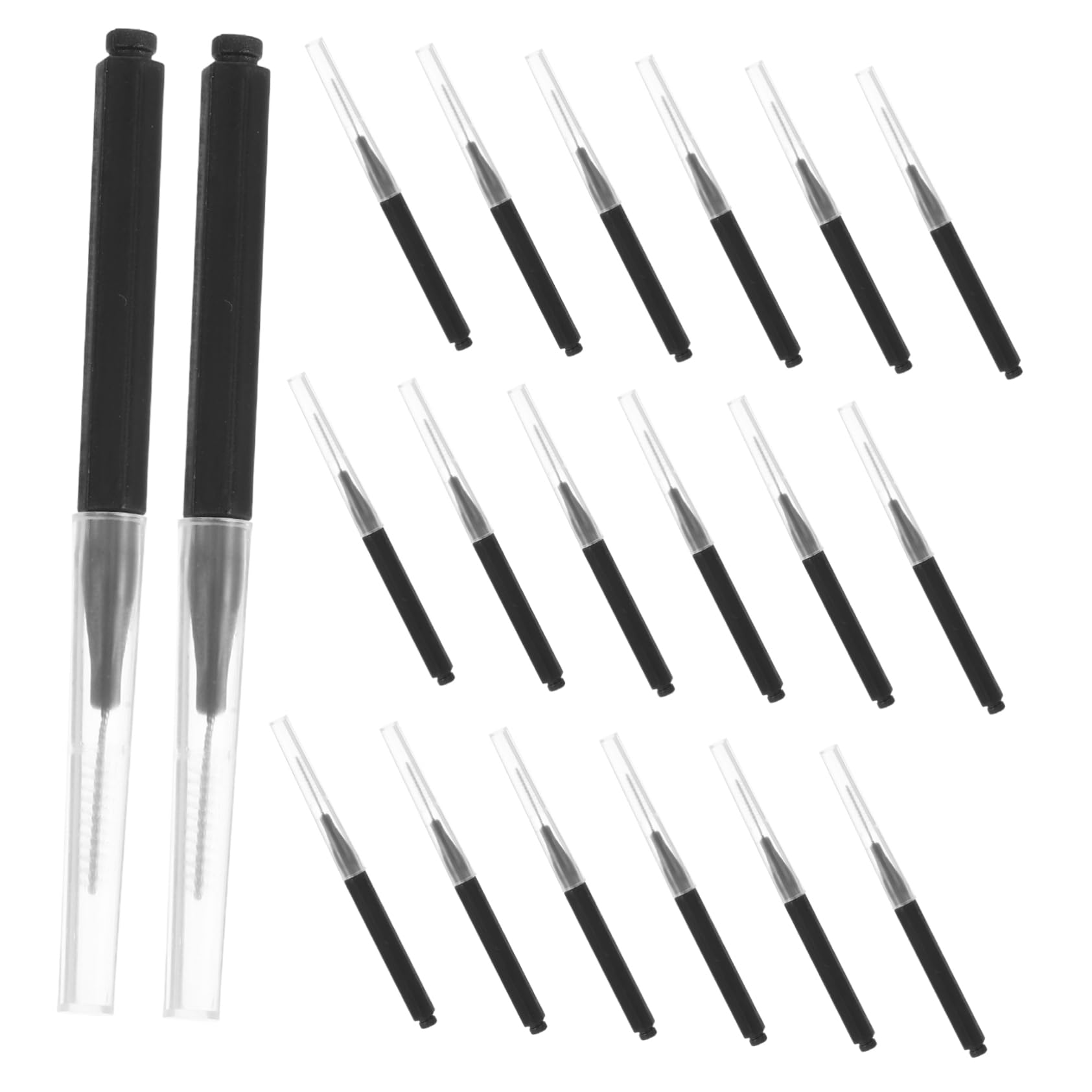 ERINGOGO 50pcs Interdental Brush Individually Wrapped Soft Bristles Gum Care Deep Cleaning Ergonomic Handle for Braces