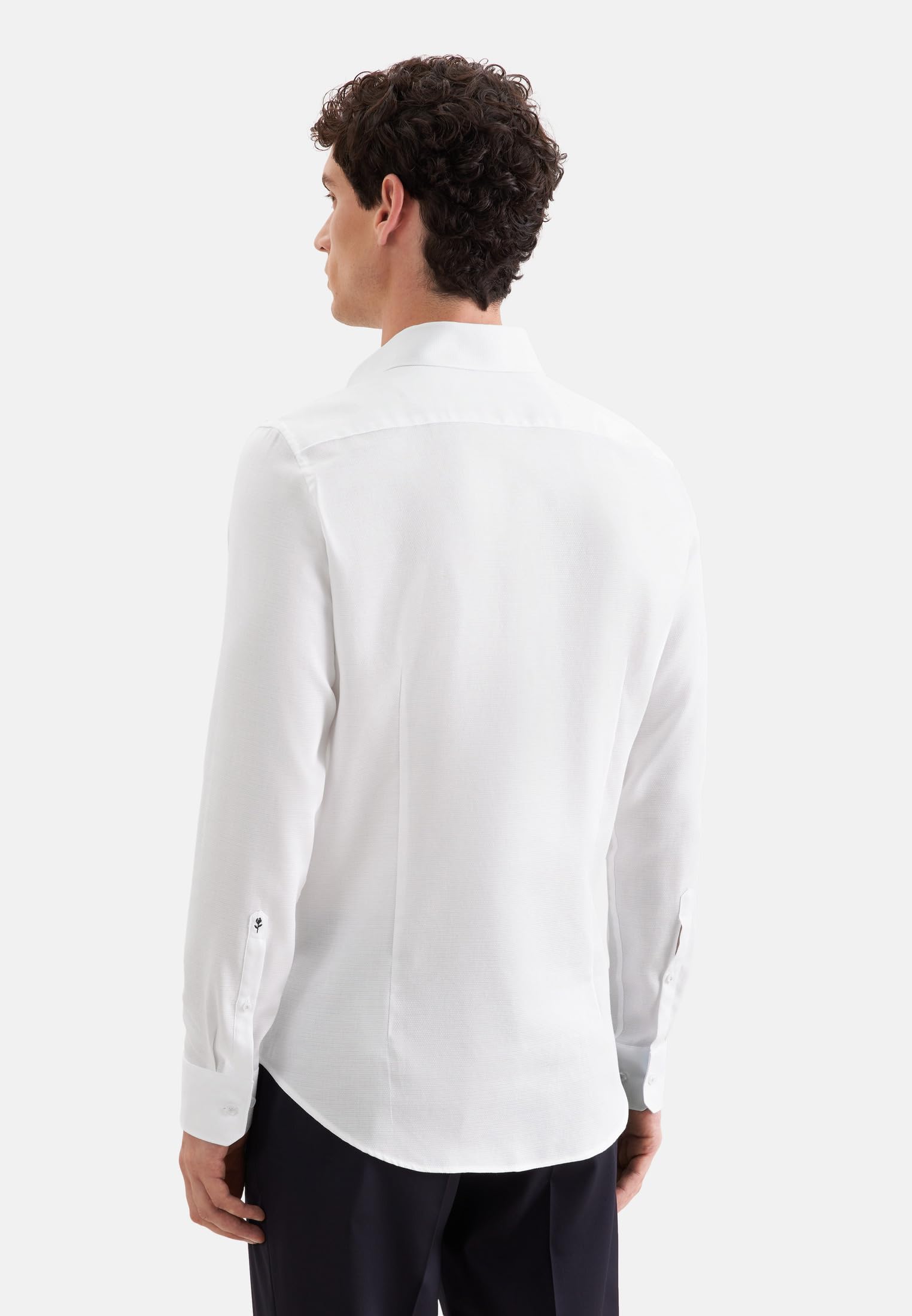 Seidensticker męska koszula biznesowa - X-Slim Fit - nie wymaga prasowania - kołnierz Kent - długi rękaw - 100% bawełna