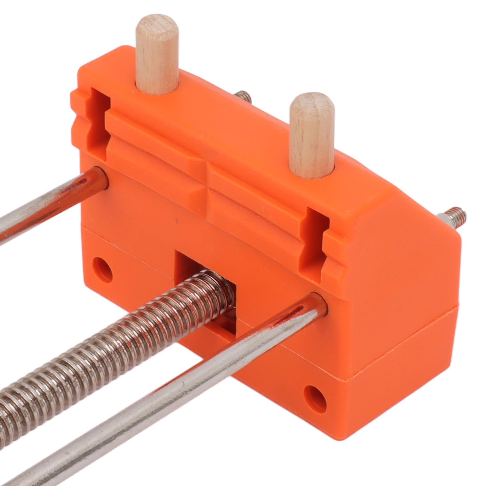 lyrlody Mini Morsetto da Tavolo Mini Morsetto da Banco in Acciaio Laminato a Freddo, Rotazione a 360 Gradi, Struttura Universale, Presa Forte, Design Compatto per Riparazioni Fai da Te, Lavorazione