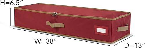 Miniatura 2 de Organizador de lujo para envoltorios de regalo Covermates Keepsakes, puede almacenar hasta 15 rollos de papel largos, hecho de material resistente,