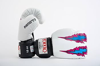 YOKKAO East Club Gloves - White - 14oz, Fight Gloves