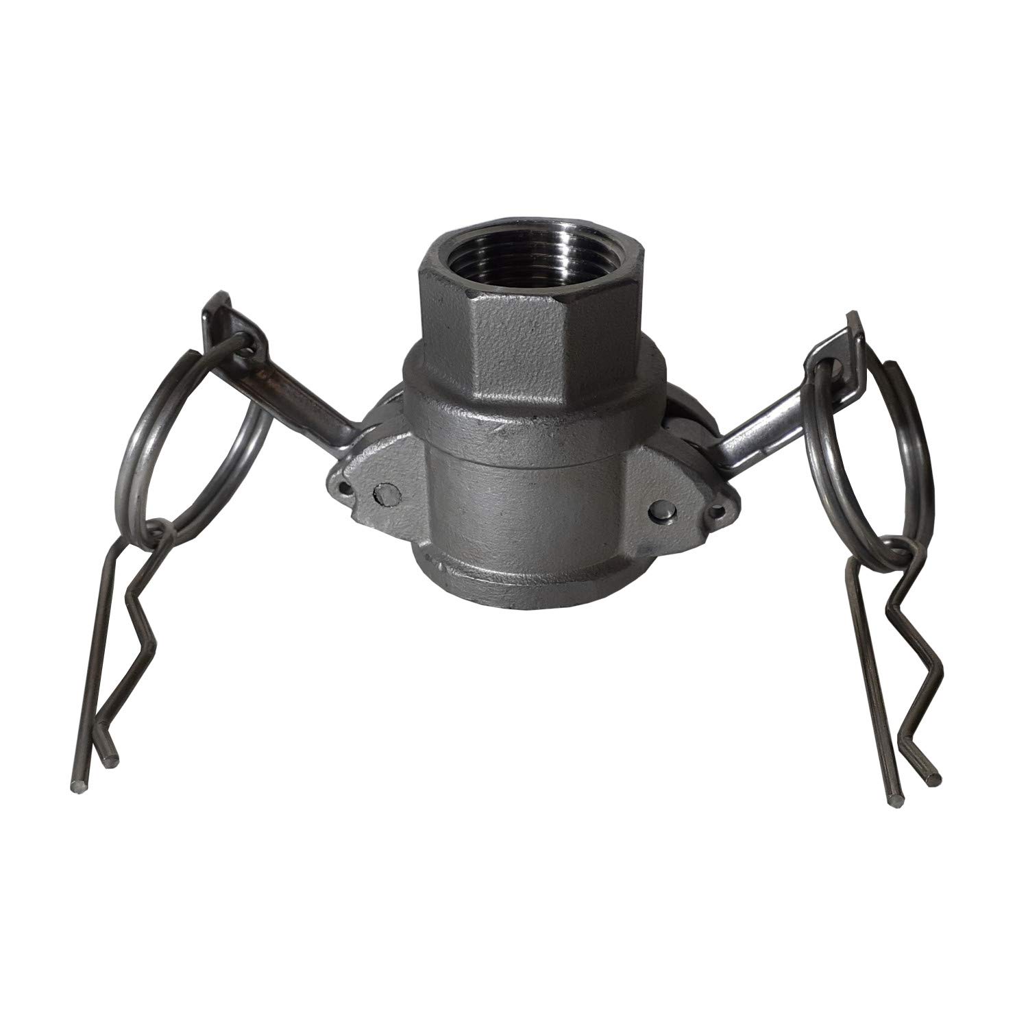 Stainless Steel Cam & Groove D100 Fitting, 1 Inch Female Camlock Coupler X Female NPT Thread