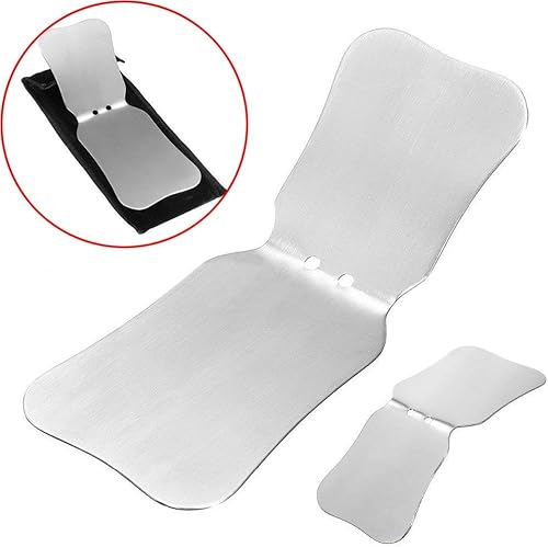 Miniatura 6 de Espejos de fotografía de acero inoxidable, reflector de implante ortodóntico intraoral de doble cara, doble cara