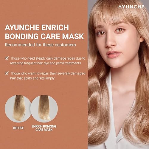 Miniatura 4 de Enrich Bonding - Mascarilla capilar de 6.7 onzas líquidas, reparación intensiva de la unión, mejora la humedad profunda y la elasticidad,