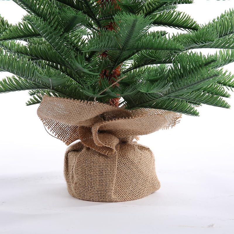 Mini árbol de Navidad artificial 60cm解决空间不足的浓密松树 3