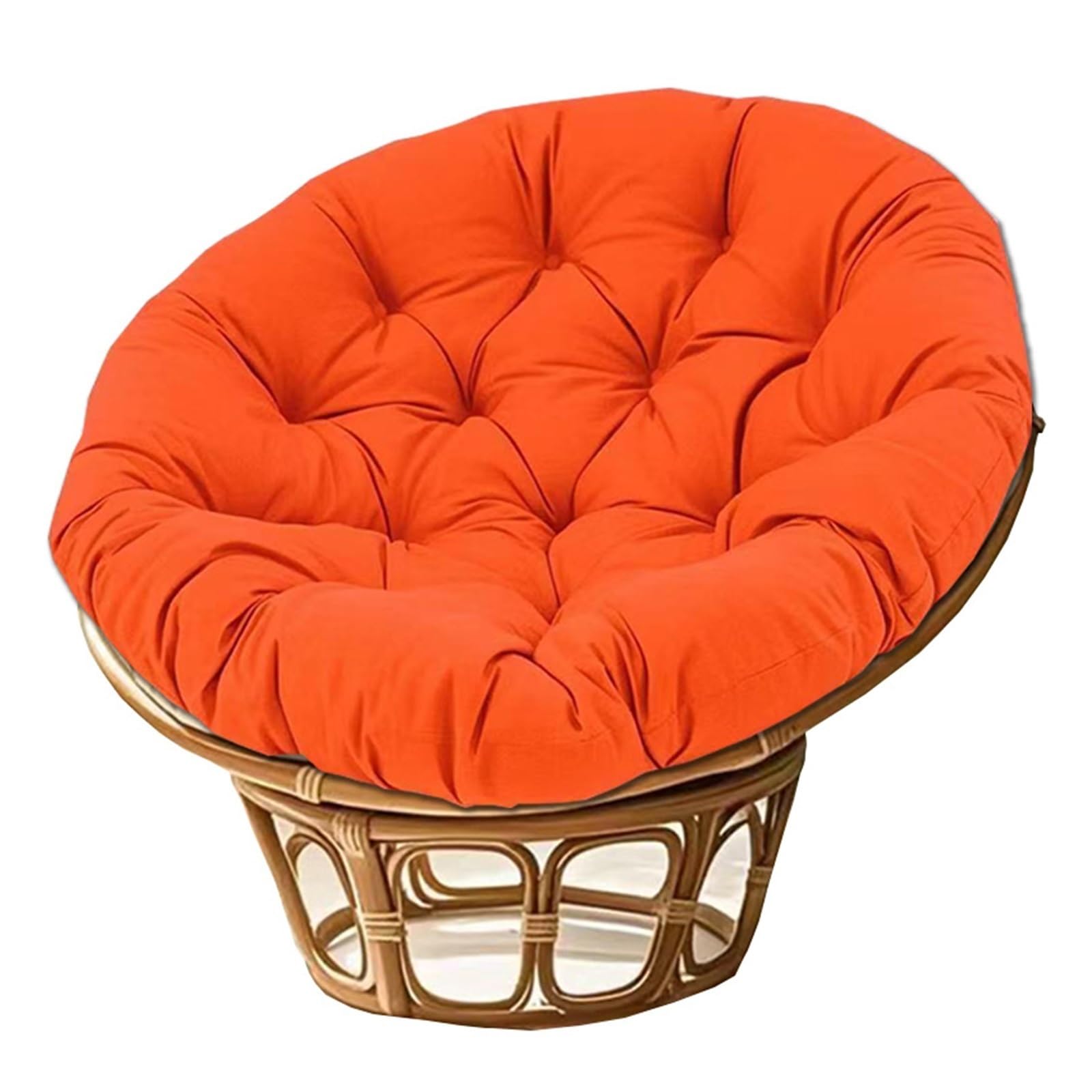 Silla hamaca columpio redondo para jardín de algodón con asiento de 40 cm