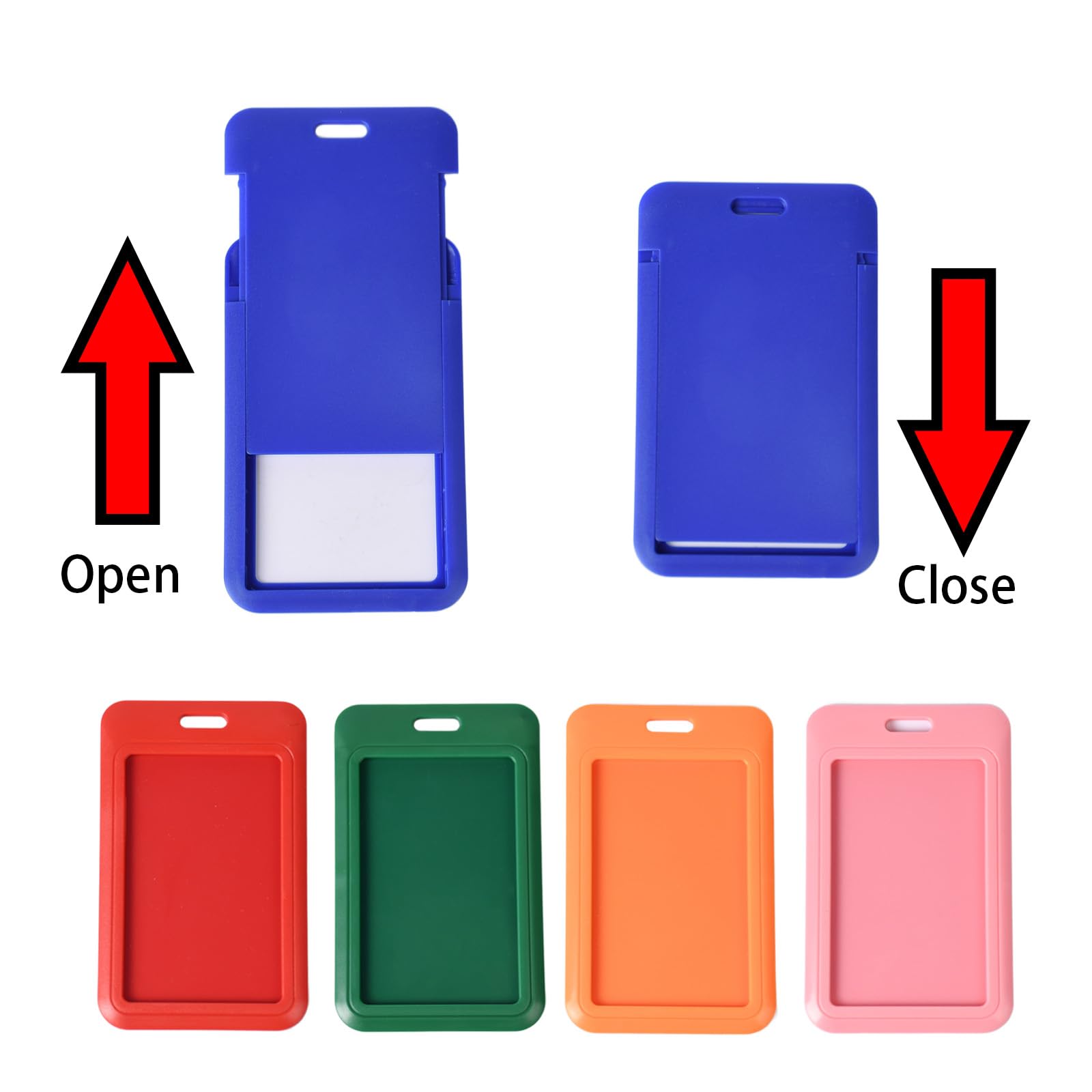 50 Pieces Sliding Id Badge Holder, Card Holder, Name Card Protector, Badge Holders - Image 3