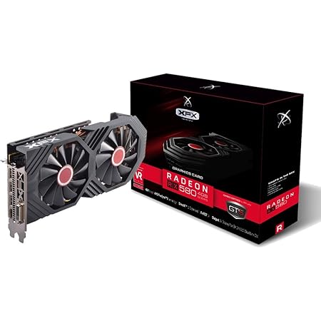 XFX GTS XXX Edition RX 580 4GB OC+ 1386MHz DDR5 w/Backplate 3xDP HDMI DVI RX-580P427D6