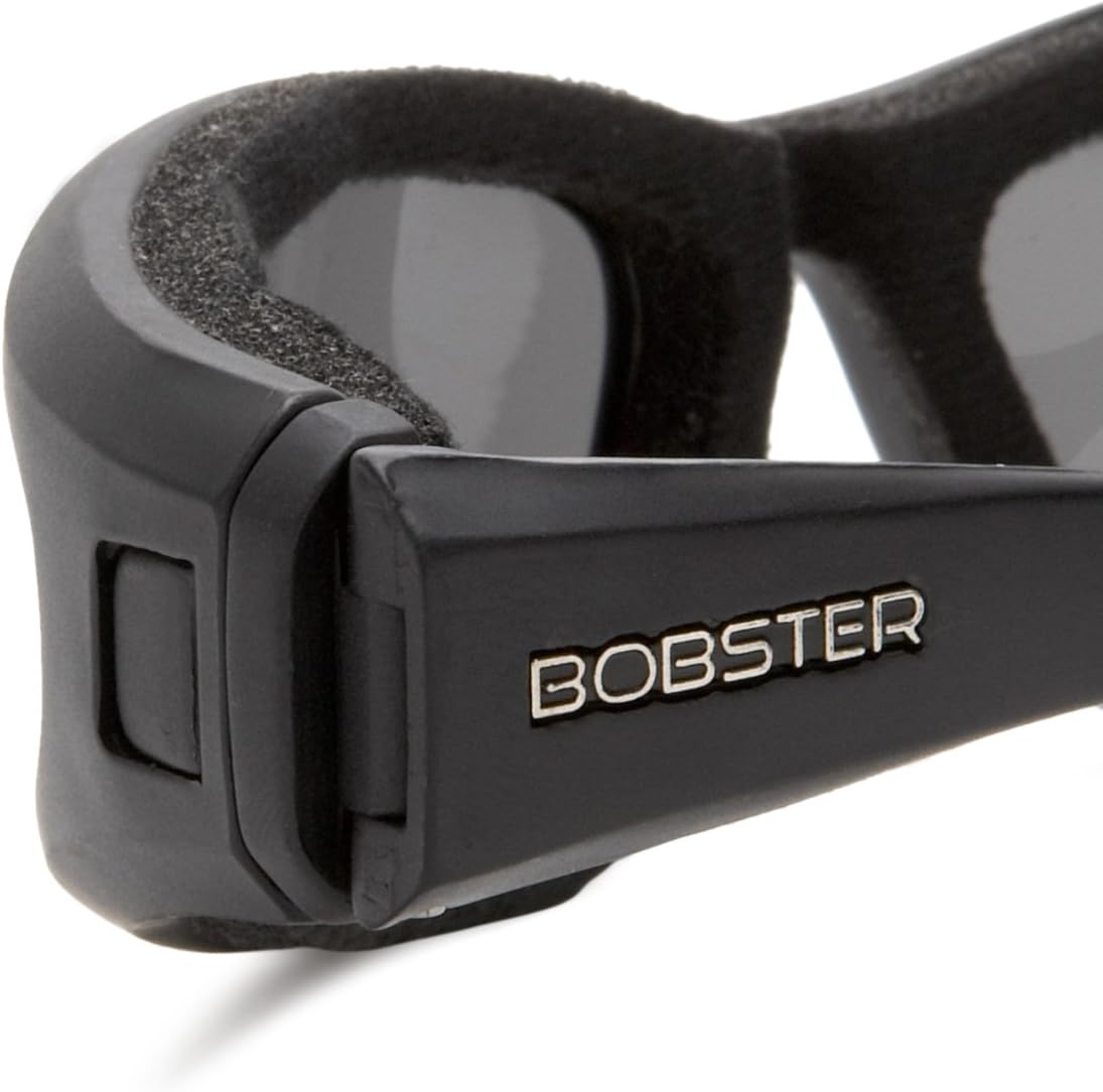 Bobster ELR201 Low Rider II Sport Sunglasses,Black Frame/3 Lenses (Smoked, Amber and Clear),one size