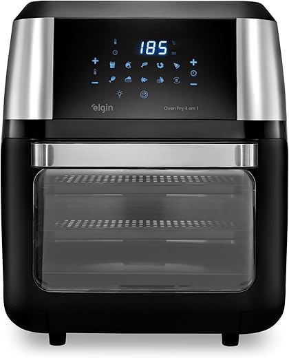 Fritadeira Forno Oven Fry 4 em 1 Elgin 12 Litros 110V -...