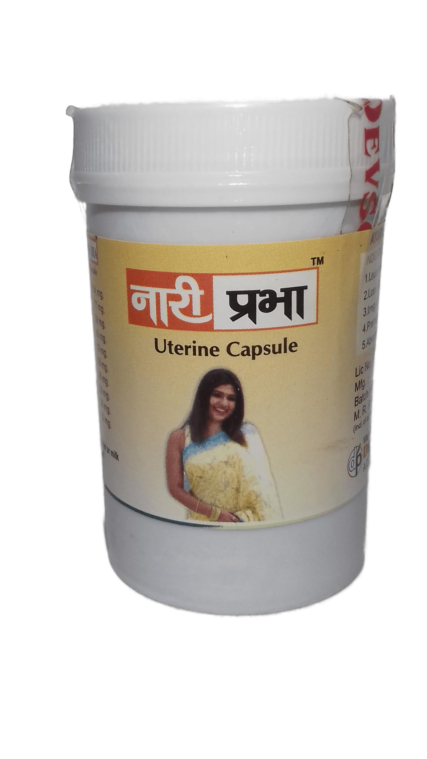 Nari Prabha Capsule | Ayurvedic Uterine Care for Female | No side Effect (100 Capsules) | Devson Pharma (B0B6HYHYCB) Amazon Price History, Amazon Price Tracker