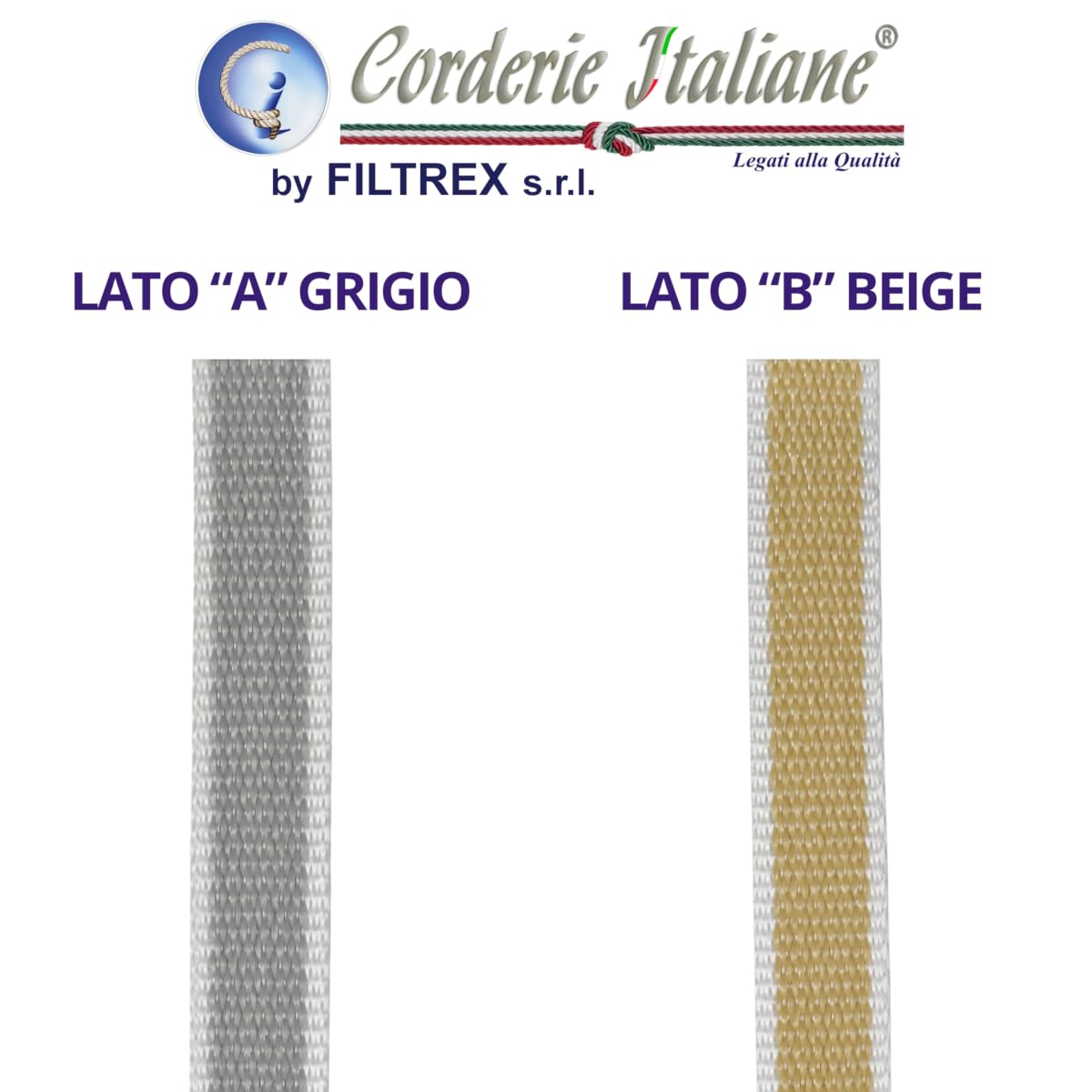 Corderie Italiane 006006015 Treccia Mare Corda Multiuso Giardino E Fai Da Te, Stabilizzato Ai