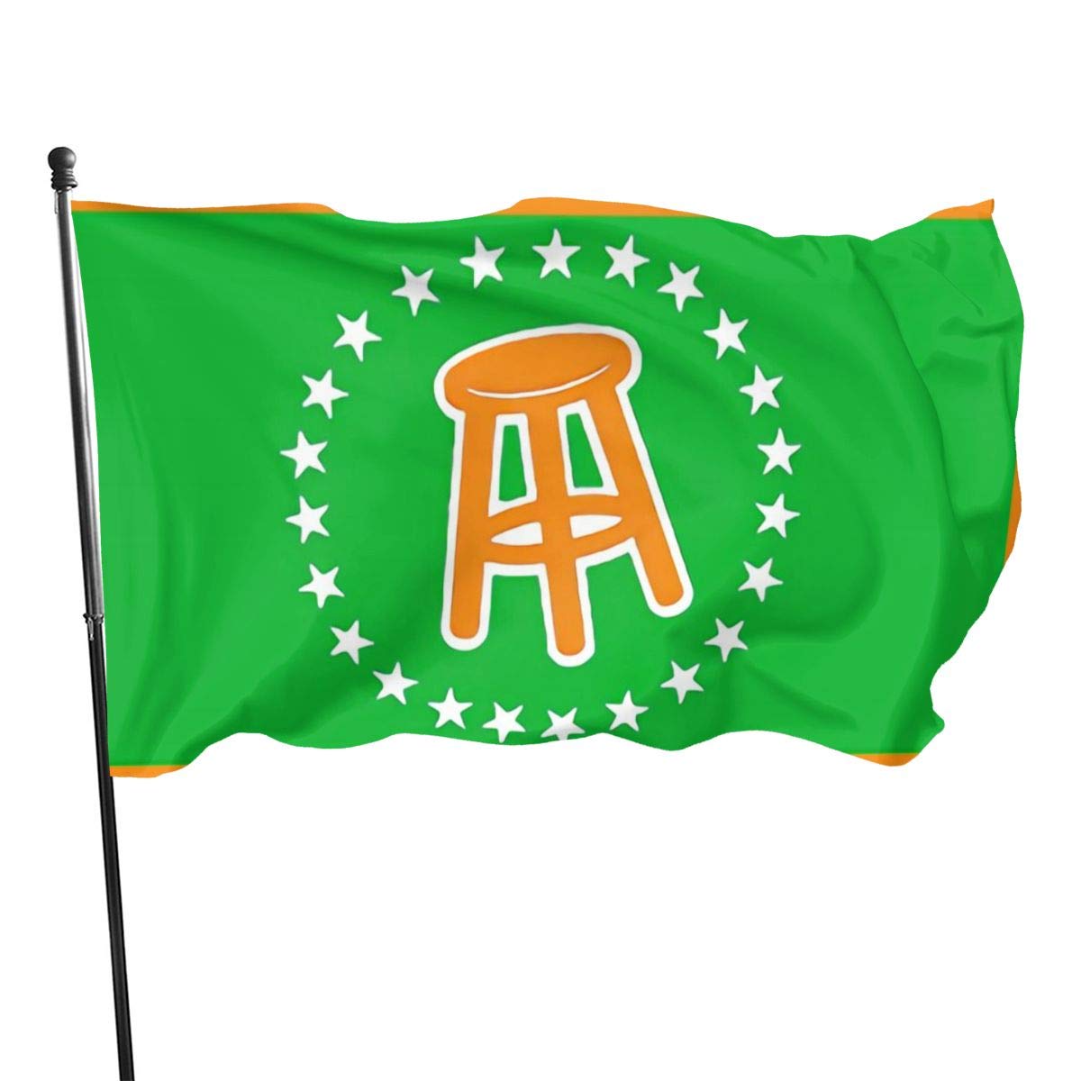 Barstool Sports Official Barstool Flag Green Perfect for Tailgates