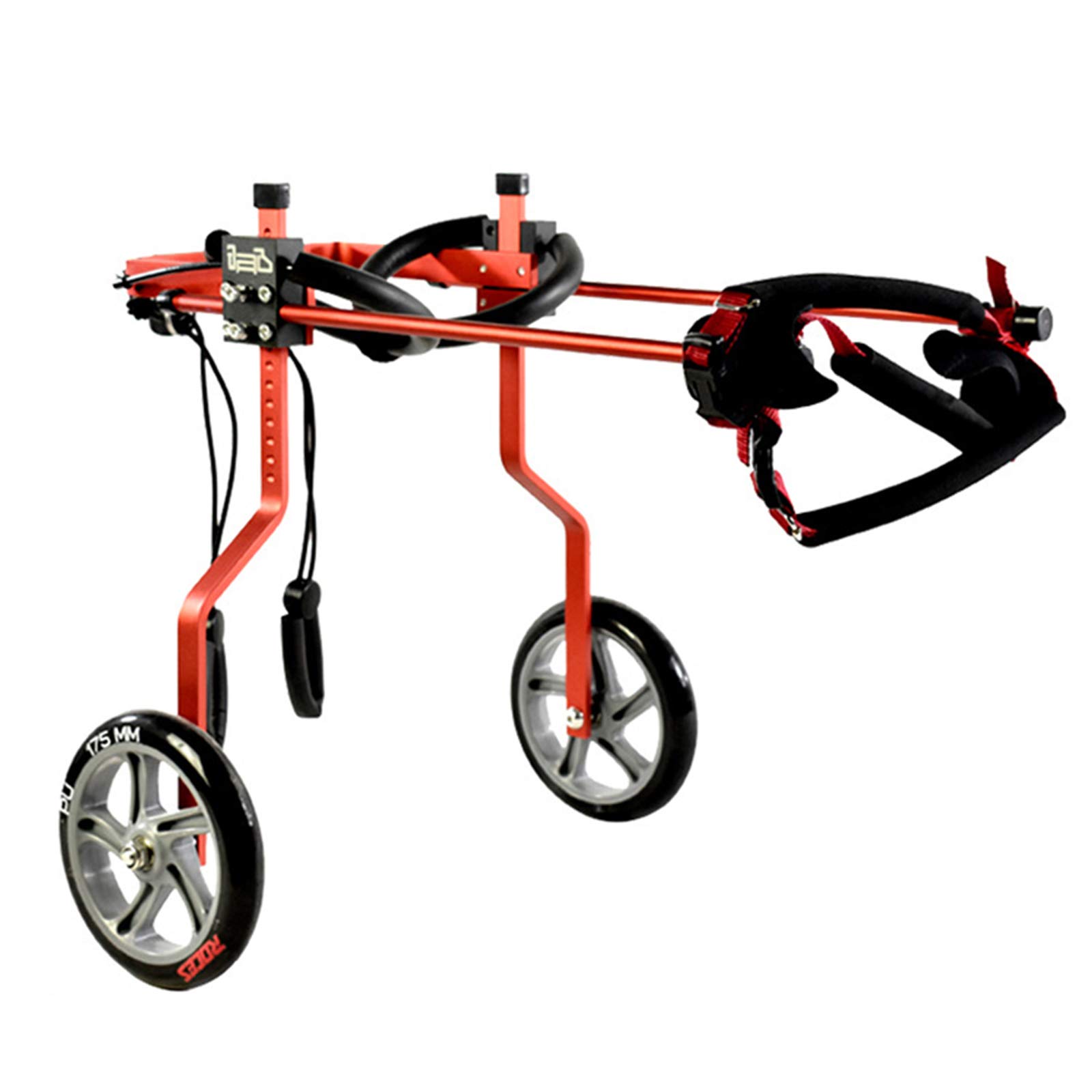 buy-adjustable-dog-cart-paralyzed-animal-2-wheels-dog-wheelchair