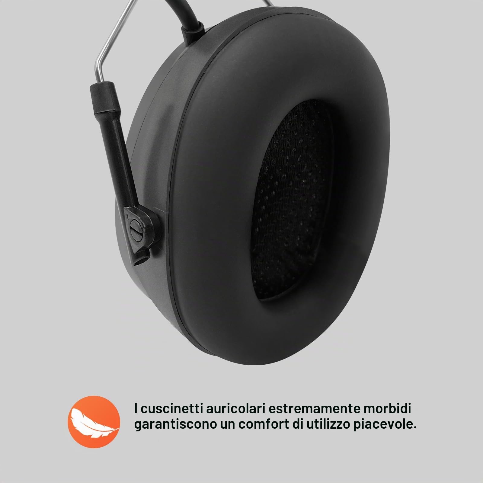 Cuffie Antirumore Bluetooth con radio DAB/DAB+/FM, microfono integrati, per taglio, segatura, officina,SNR 30dB
