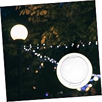 Vista 9 de Pantalla de vidrio cubierta de luz de pantalla redonda para lámpara de globo de lámpara de repuesto para lámpara de vidrio de repuesto, cubierta