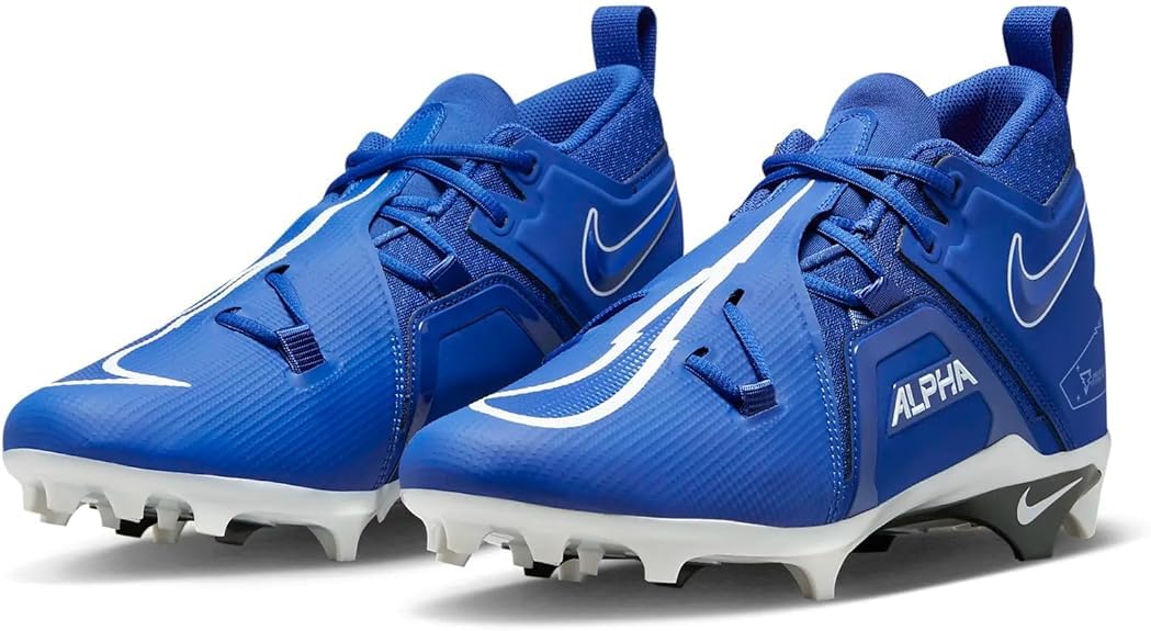 Nike Alpha Menace Pro 3 Men's Football Cleats 'Royal/White' (CT6649-414) Size 12.5 US