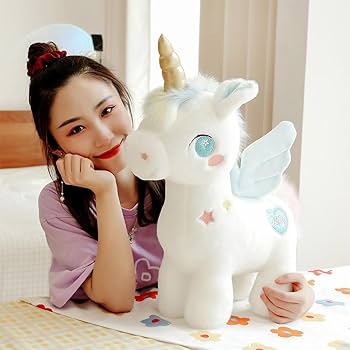 Amazon.co.jp: UOAO ユニコーンぬいぐるみ ユニコーンおもちゃ