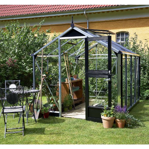 Preisvergleich Produktbild Juliana Gewächshaus Compact 8.2 Alu Blankglas