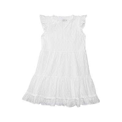 Vineyard Vines Kids Eyelet Ruffle Dress (Toddler/Little Kid/Big Kid) Girl