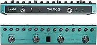 Pedal de Guitarra Multi-Efeitos, Effects Pedal guitarra Reverb Delay MOD AMP Bateria lítio M-VA-VE Tank-G Recarregável, 36 Presets, 9 Preamp Slots, 8 IR Cab Slots, 3 Simulação, Delay, Reverb Efeitos
