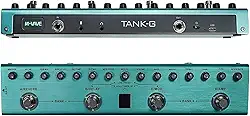Pedal de Guitarra Multi-Efeitos, Effects Pedal guitarra Reverb Delay MOD AMP Bateria lítio M-VA-VE Tank-G Recarregável, 36 Presets, 9 Preamp Slots, 8 IR Cab Slots, 3 Simulação, Delay, Reverb Efeitos